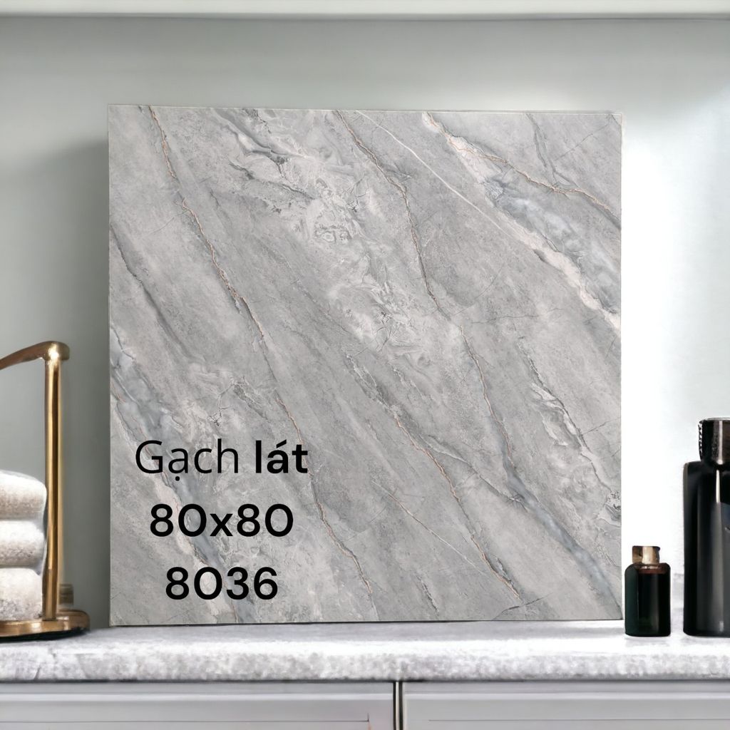 GẠCH LÁT 80X80 BÓNG KÍNHM8036