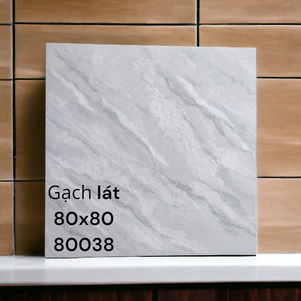 GACH LÁT 80X80 BONG KÍNH 80038