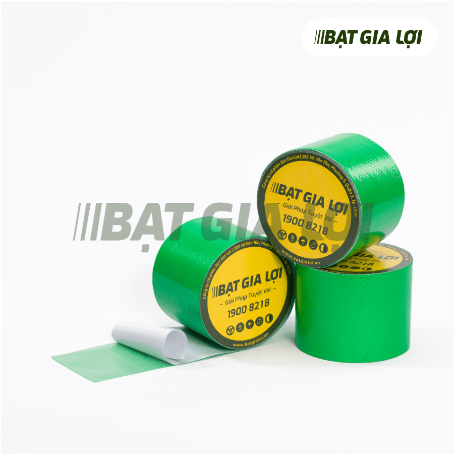 Băng Keo Dán Bạt HDPE, PE - Vá Lổ Thủng Siêu Dính (Không Dùng Dán Bạt Dưới Nước)