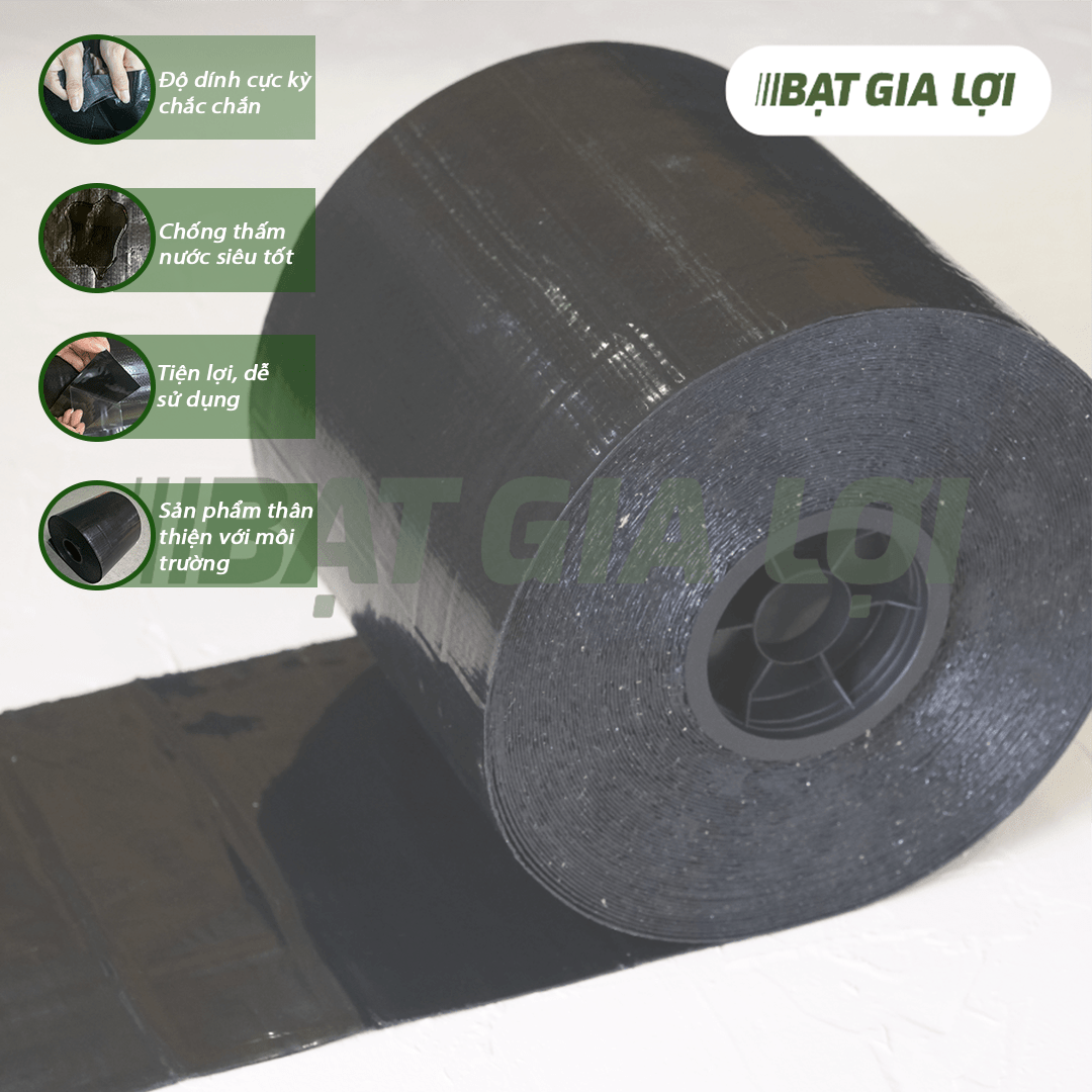 Băng Keo Dán Bạt Lót Hồ, Băng Keo Dán Bạt HDPE, PE Siêu Dính