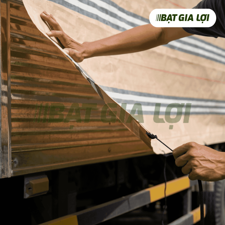 Bạt Nhựa PE Hột Gà 245g/m2