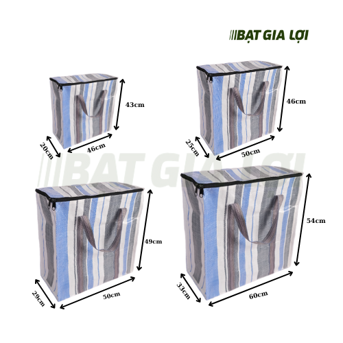 Túi Bạt Nắp Vuông Đựng Đồ, Chống Nước - Mã Lai