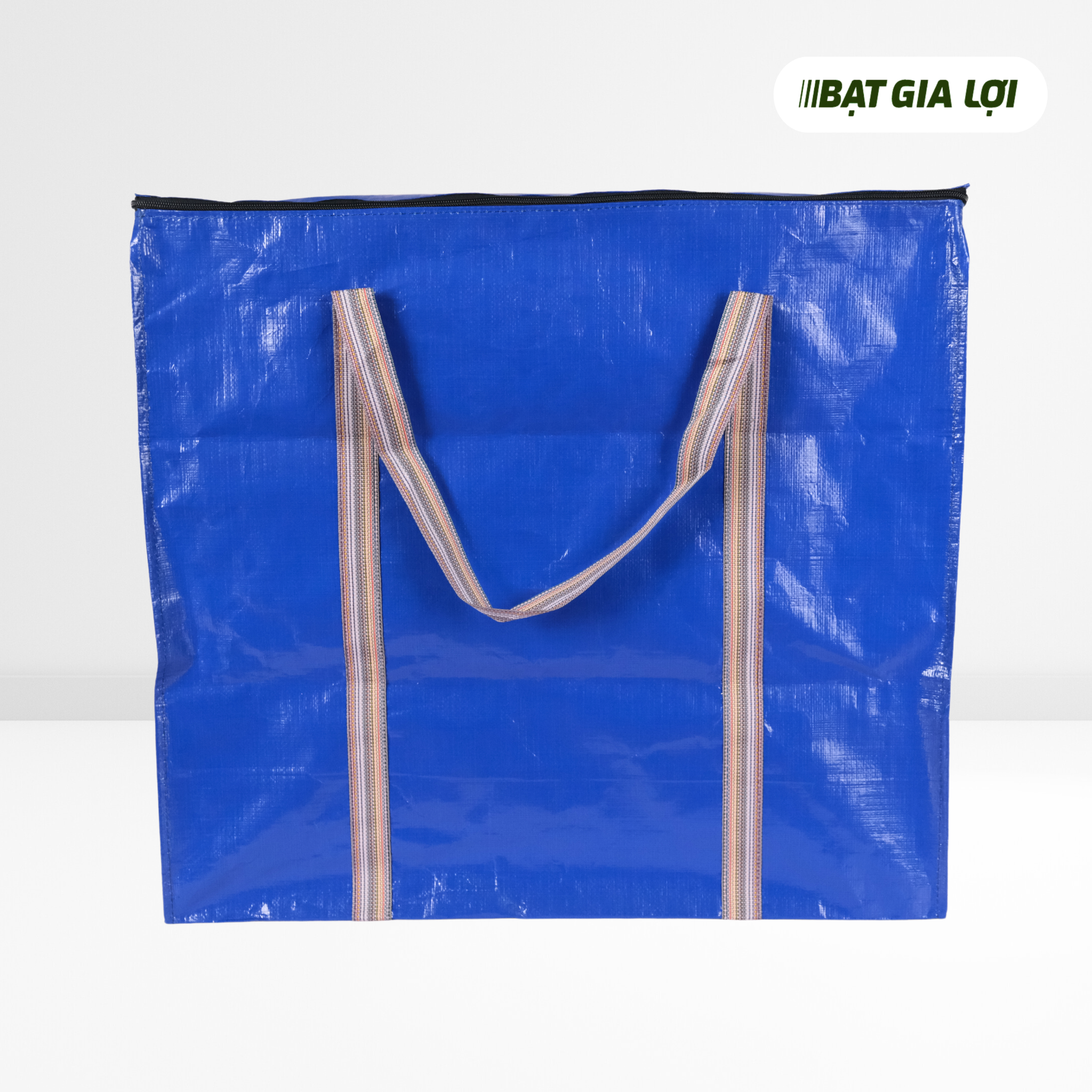 Túi Bạt Nắp Vuông Đựng Đồ, Chống Nước - Xanh Dương