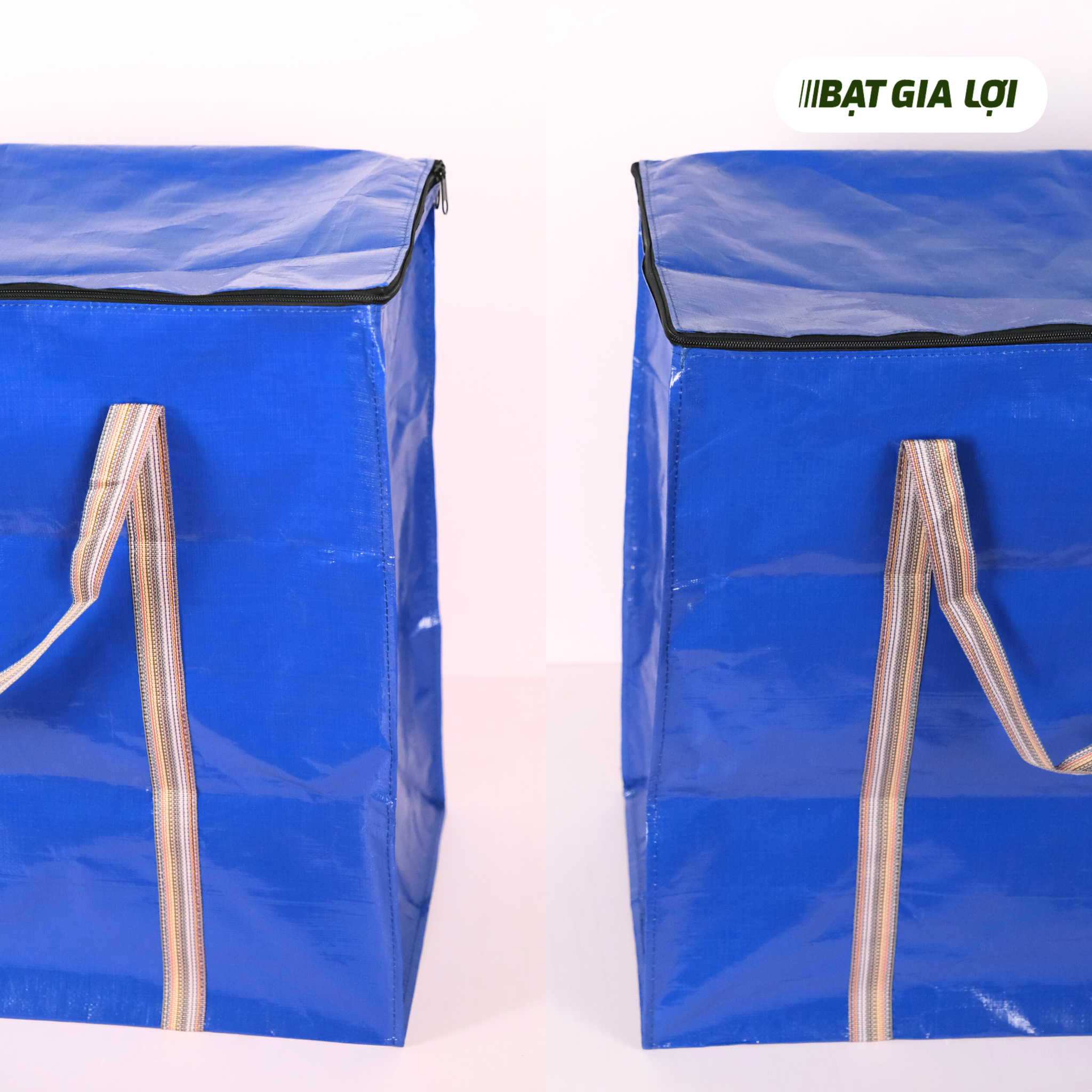 Túi Bạt Nắp Vuông Đựng Đồ, Chống Nước - Xanh Dương
