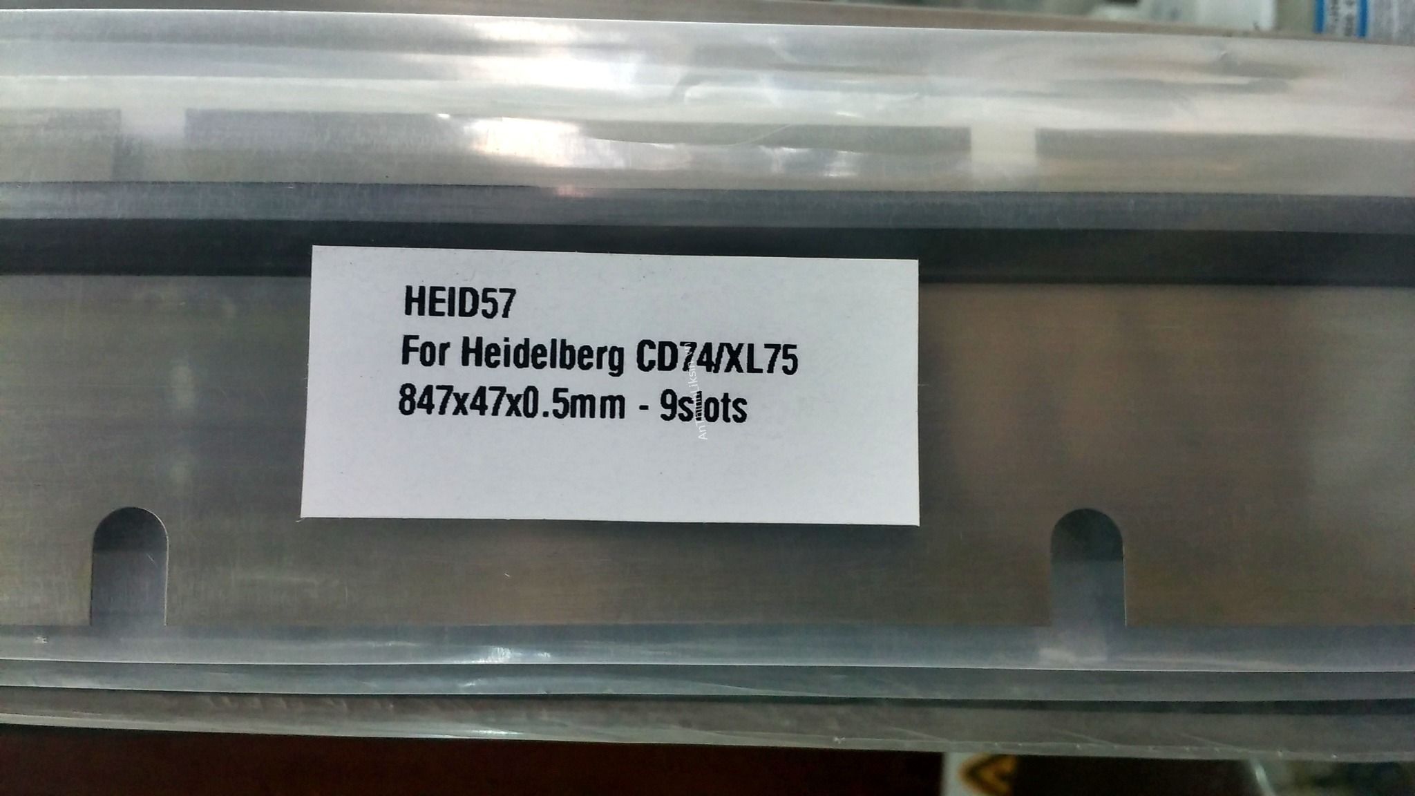  Lưỡi rửa máng mực HEID57 