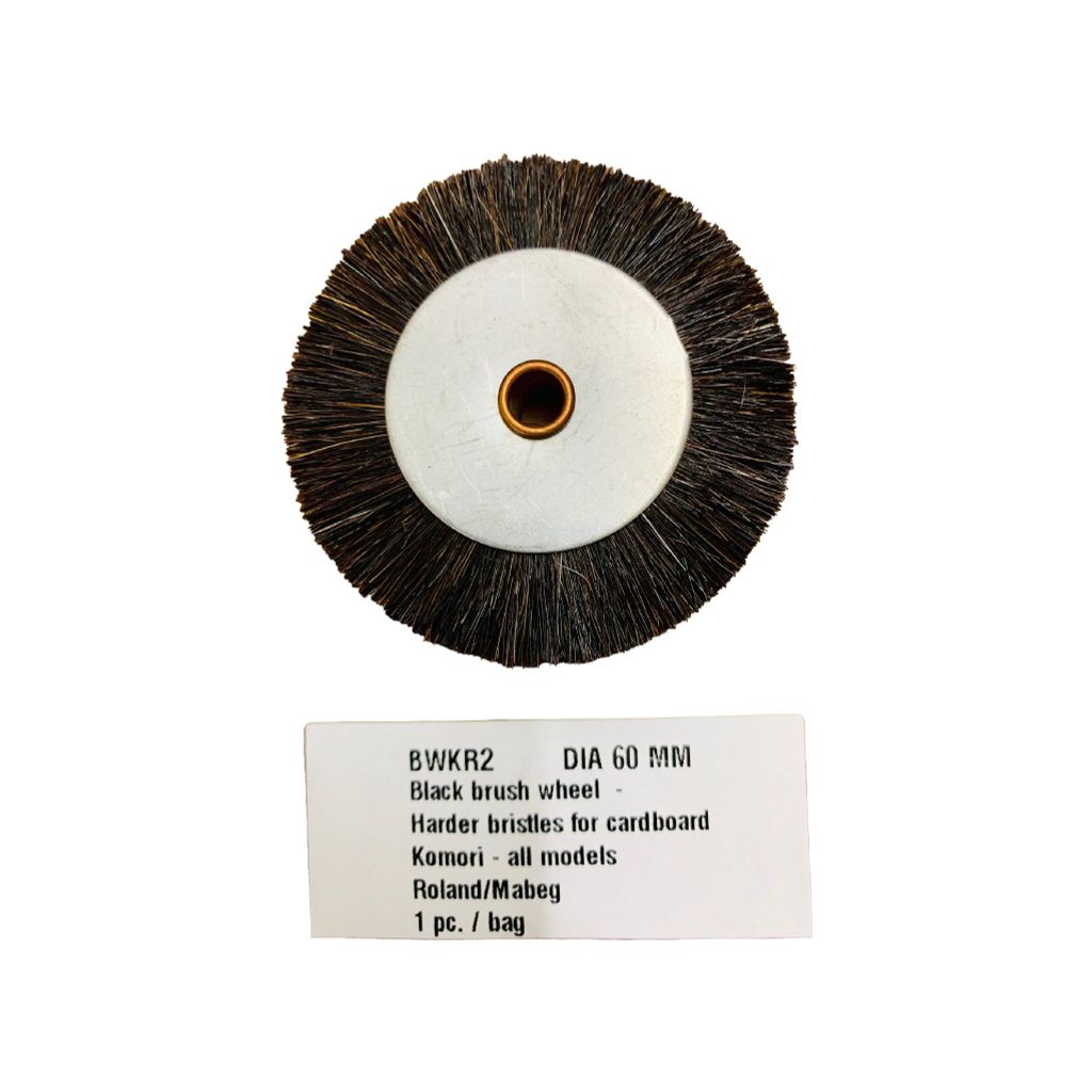 Bánh xe lông BWKR2 DIA 60mm (Komori-all models/ Roland/Mabeg)