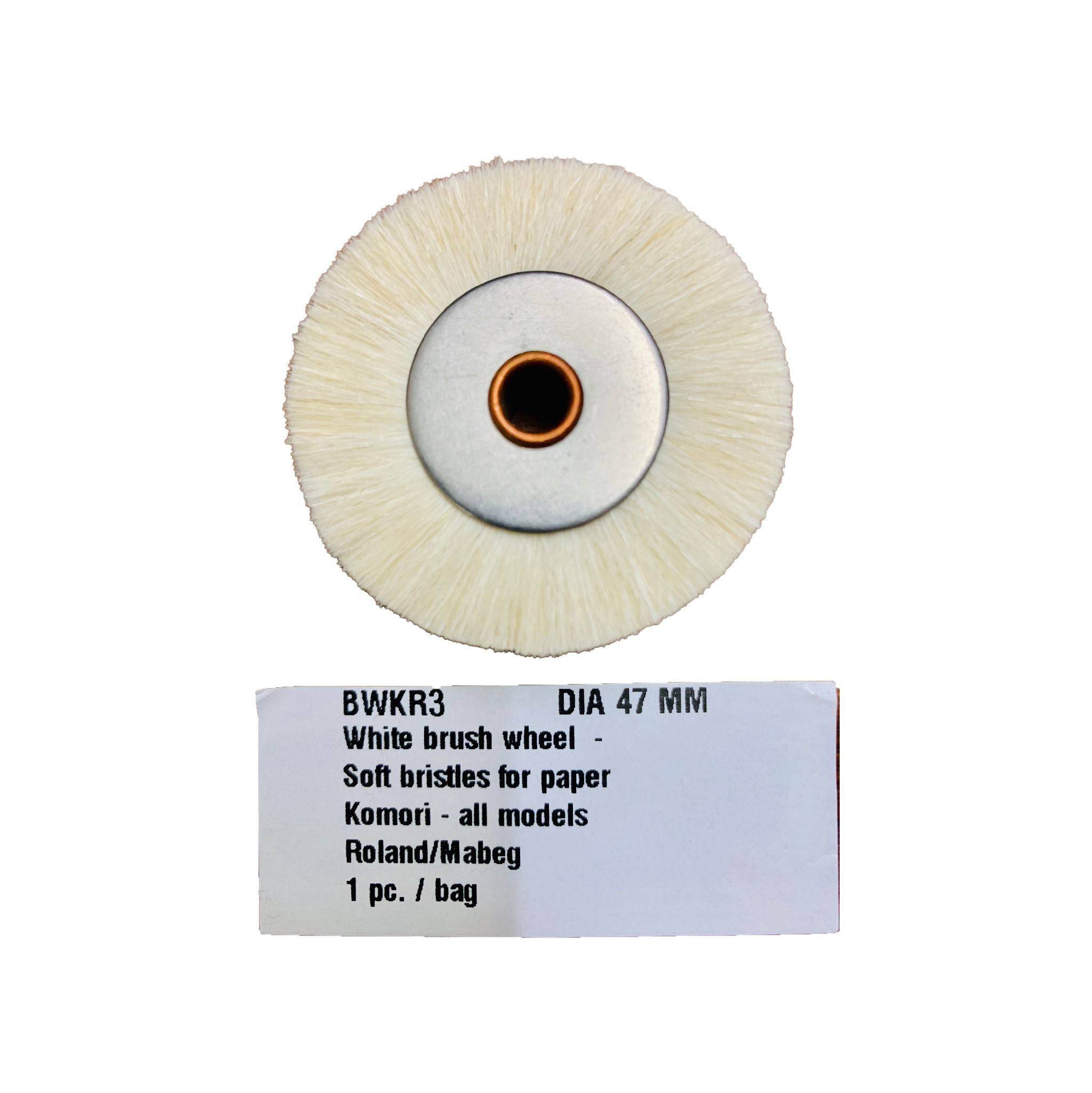 Bánh xe lông BWKR3 DIA 47mm (komori-all models/ Roland/Mabeg)