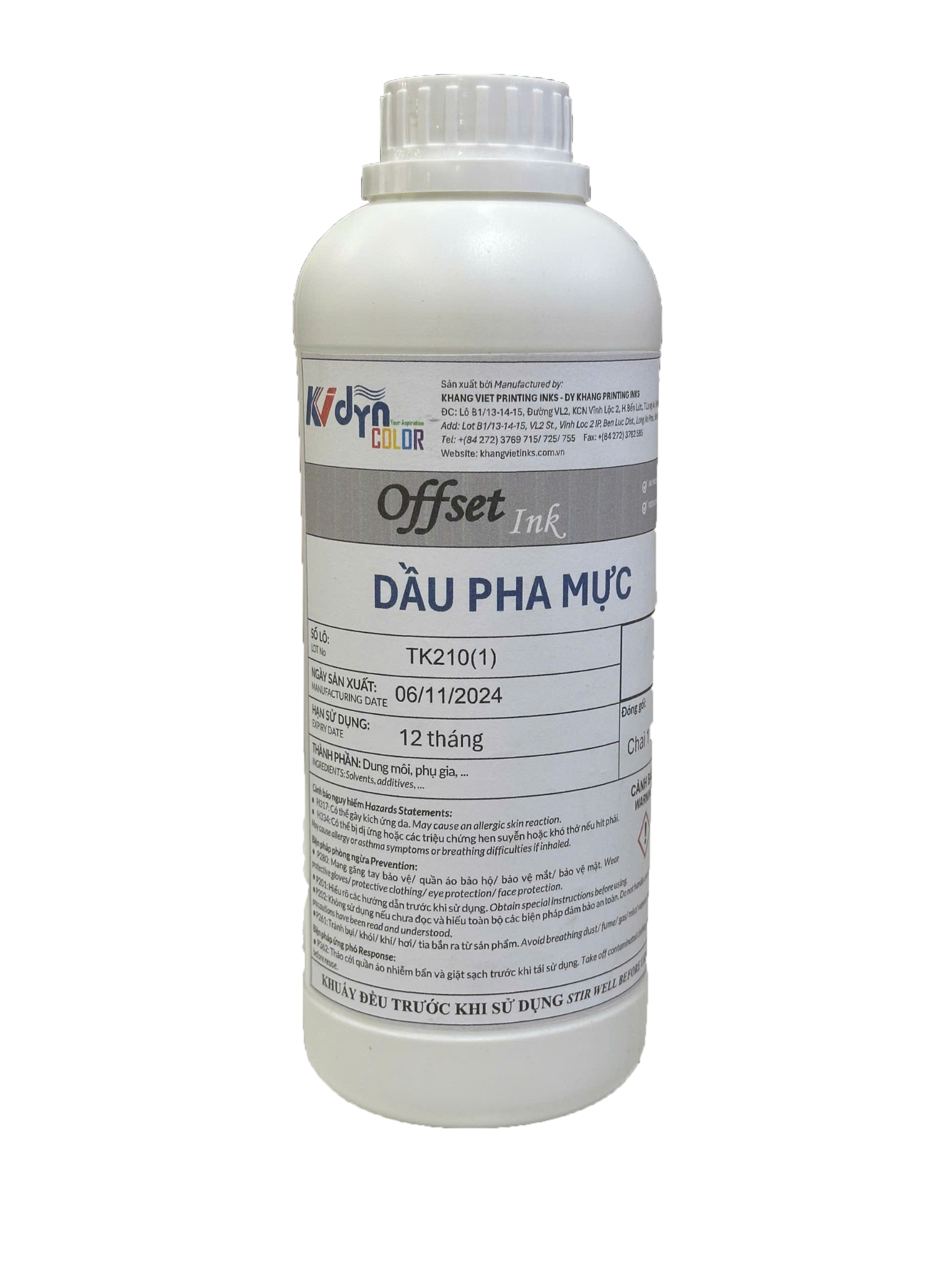 Dầu pha mực DK
