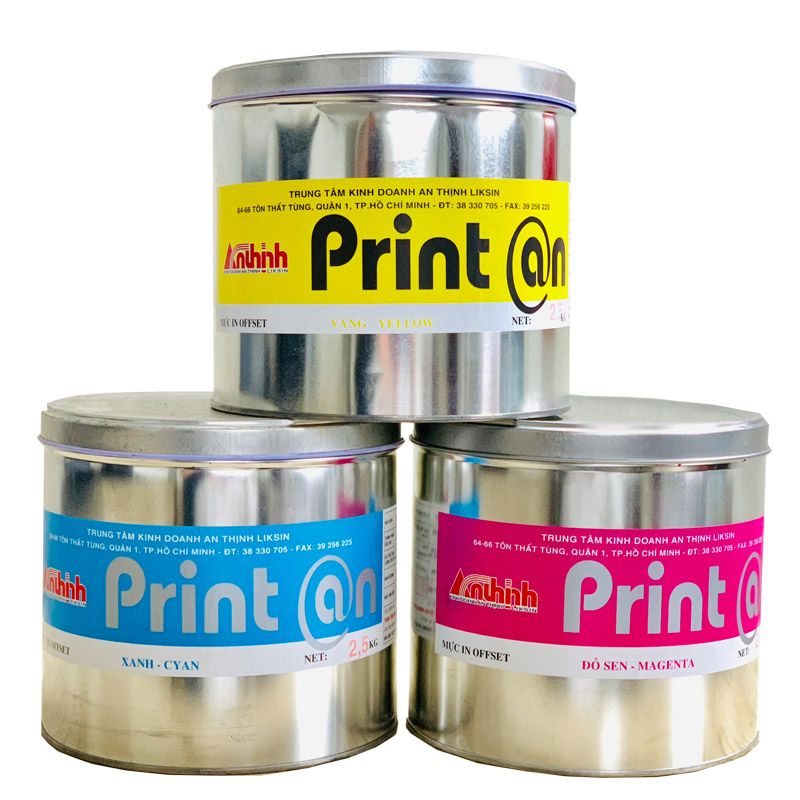 Mực in offset Printan (lon 2.5 kg)