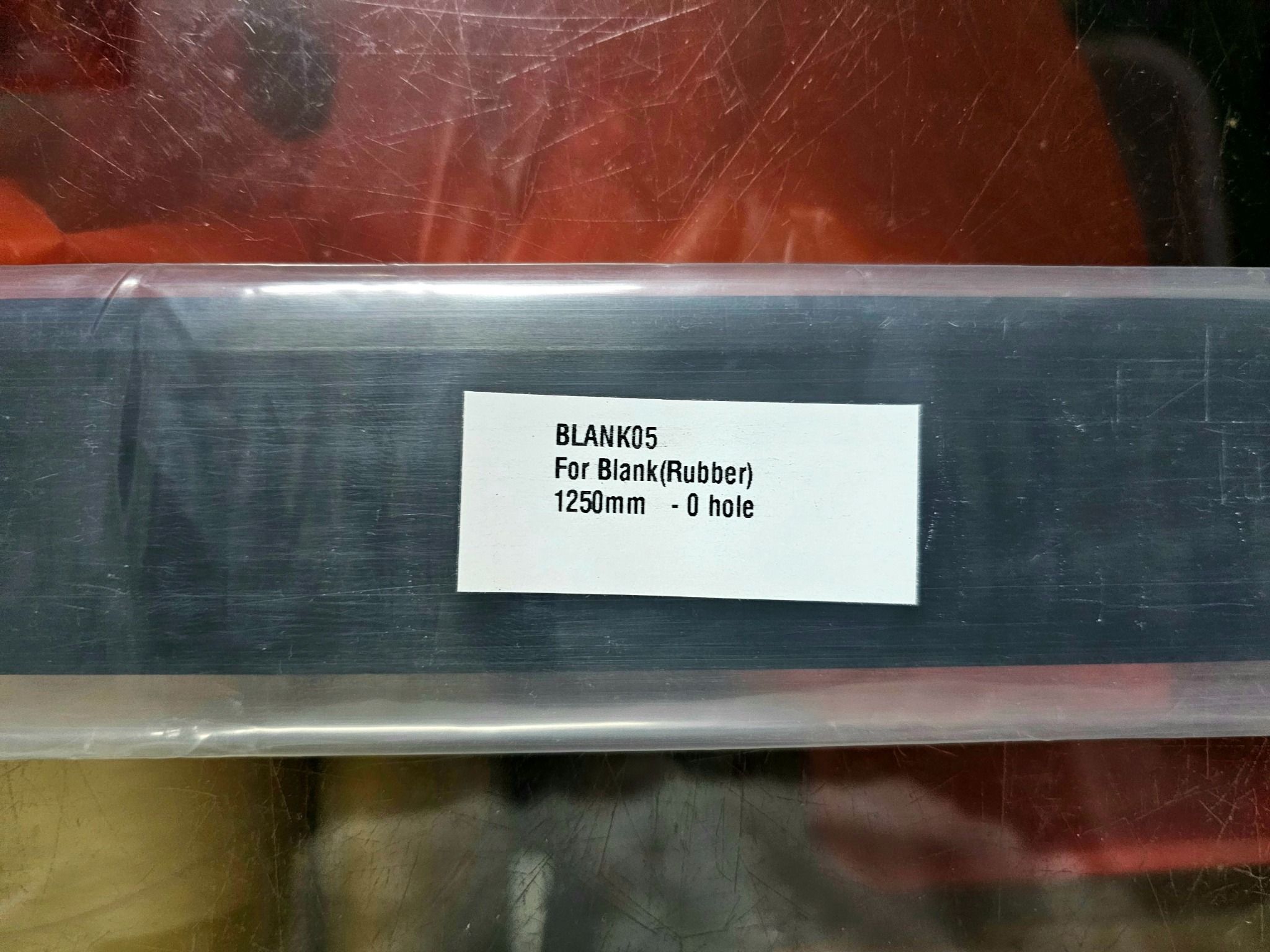 Lưỡi rửa máng mực cao su BLANK05