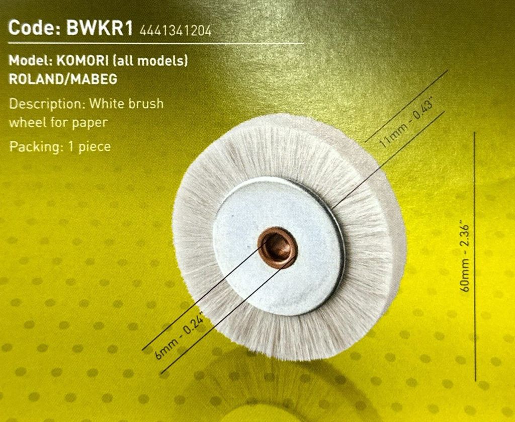 Bánh xe lông BWKR1 (For Ronland/K)