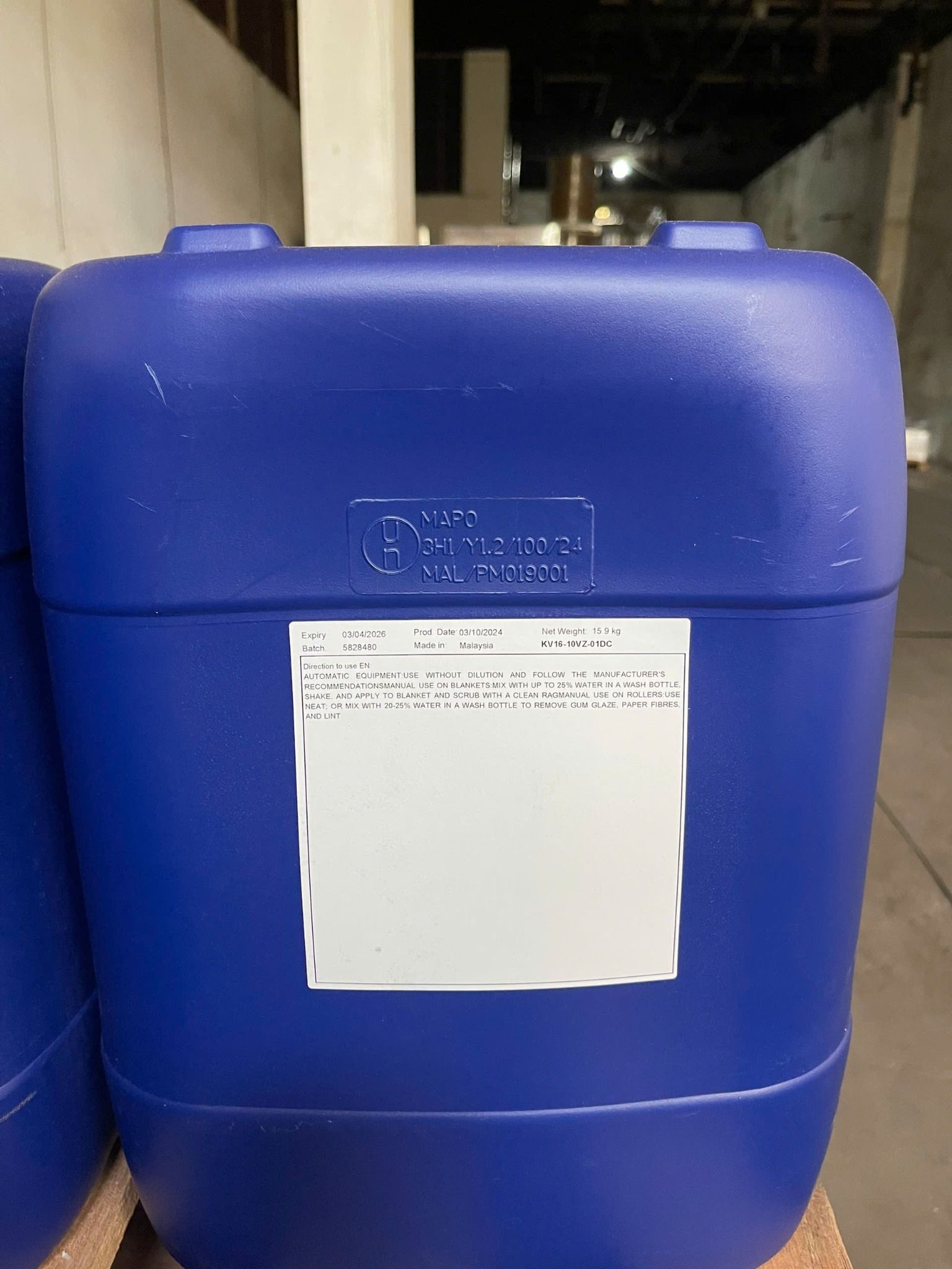 Dung dịch rửa lô Varn Wash V-60