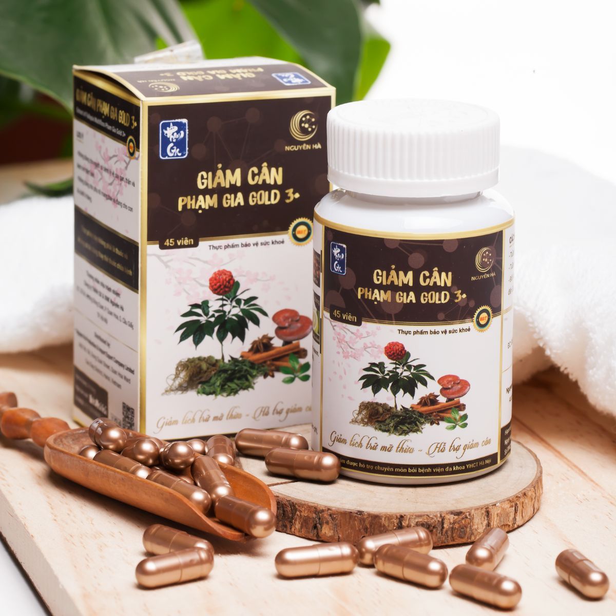  Viên giảm cân Phạm Gia Gold 3+ (45 viên) 