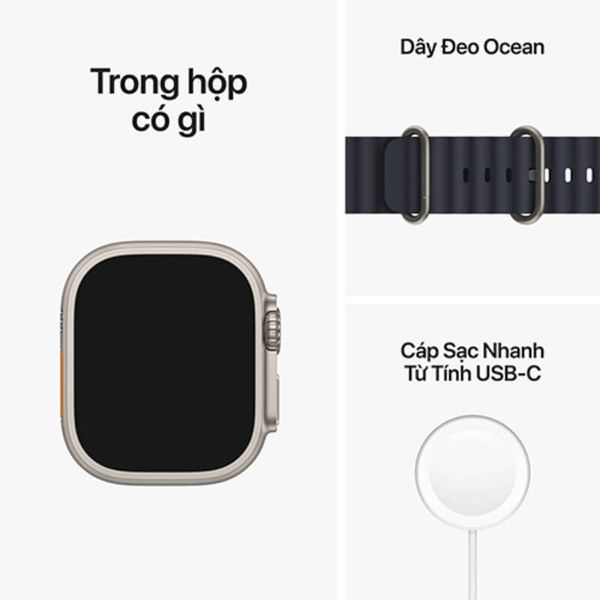 Apple Watch Ultra 49mm eSIM VN/A dây Ocean Band full box