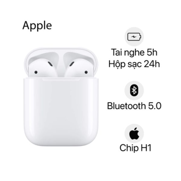 Tai nghe Bluetooth Apple AirPods 2  thông số