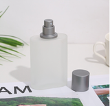 Chai Chiết Nước Hoa Thủy Tinh Thân Mờ Nắp Xám 30ml