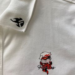 Team Flash Polo Mascot - Trắng