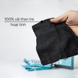  Khăn Ướt Ngừa Mụn Hộp 2 Gói Charcoal Anti Acne Cleansing Wipes 