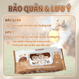  Khăn ướt vệ sinh thú cưng Pet Wipes gói 50 tờ 