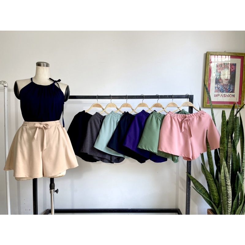 Quần váy quần đùi dáng xòe Infashion