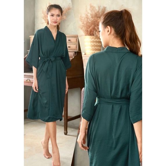 Áo choàng ngủ kimono Infashion