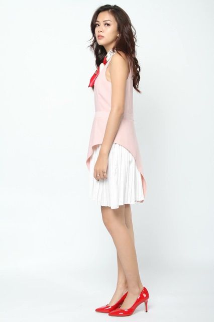 Đầm lệch tà (dimanche) infashion