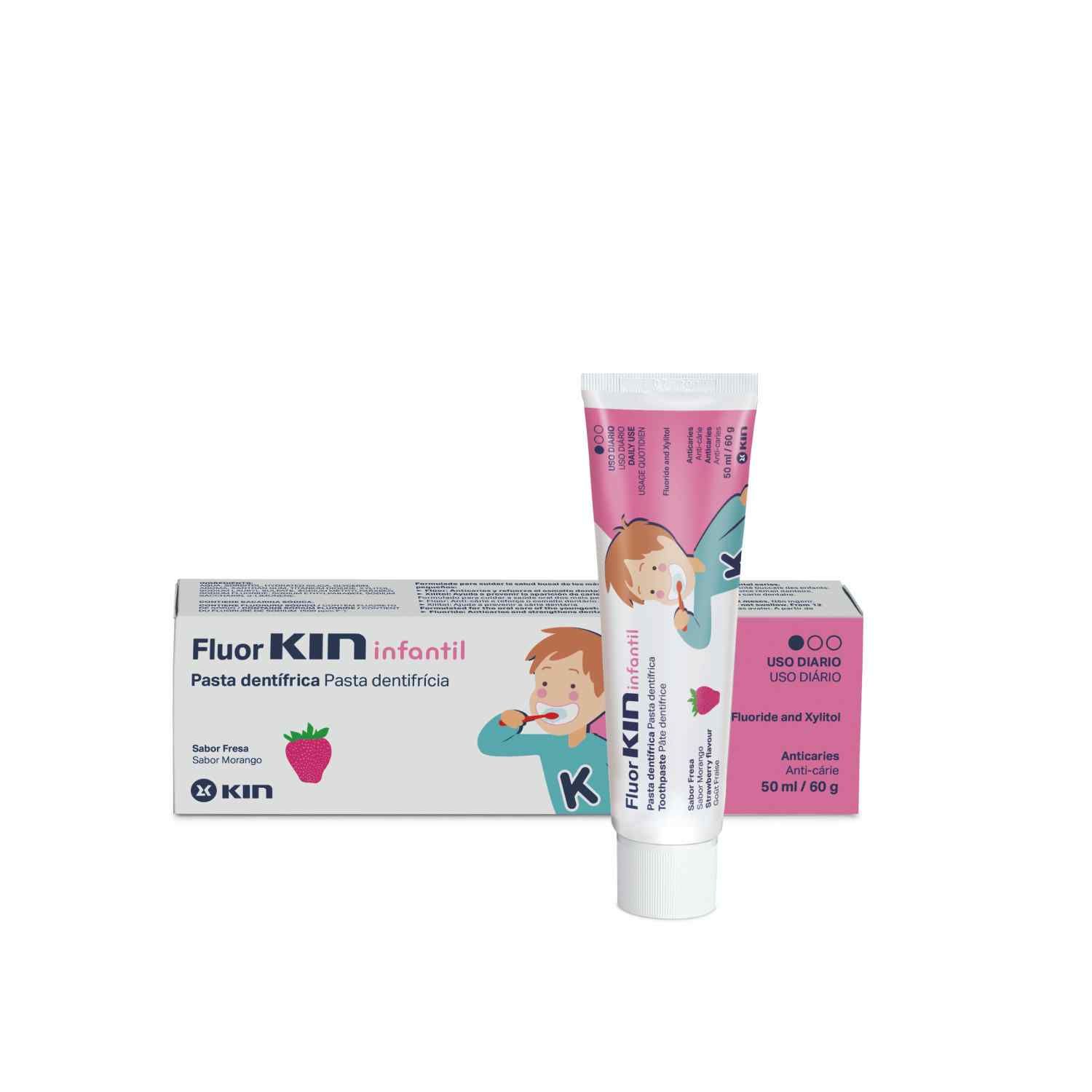 Kem Đánh Răng Fluorkin Infantil 50ml Trẻ từ 1t
