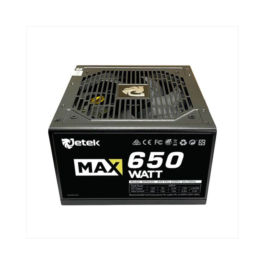 Nguồn máy tính JeTek MaxWatt 650w/650