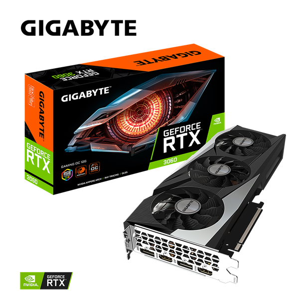 GIGABYTE GeForce RTX 3060 GAMING OC 12G
