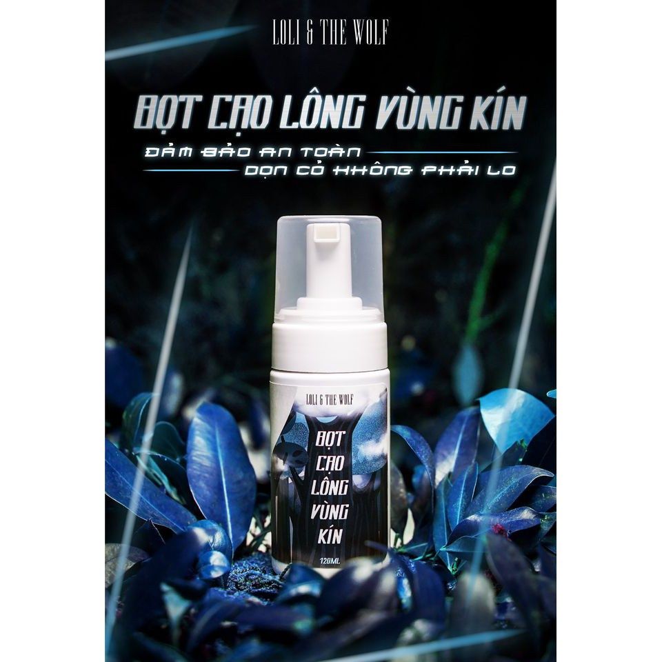  Bọt cạo lông vùng kín nam & nữ 120ml 