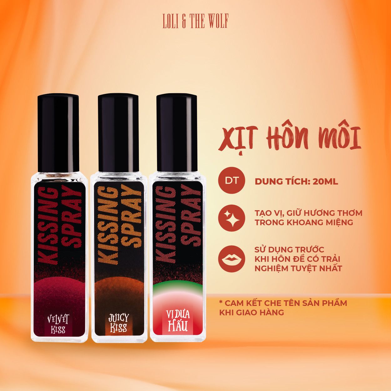  Kissing Spray - Xịt thơm miệng 