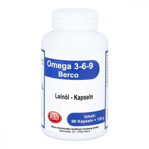  Viên uống Berco Omega 3-6-9, 90 viên 