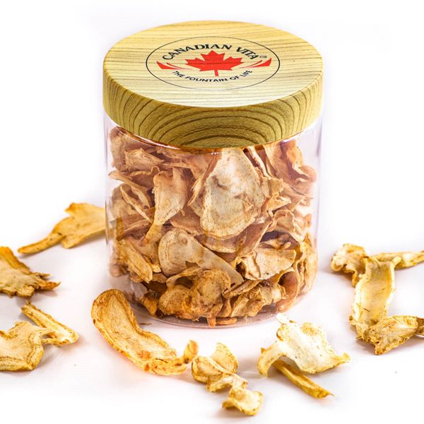 Nhân sâm Canada 5 năm tuổi cắt lát khô 50g - Canadian Vita Dried Gingeng Slices