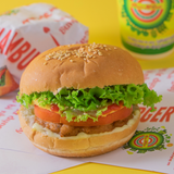 Combo Bánh Mì Burger + Nước 