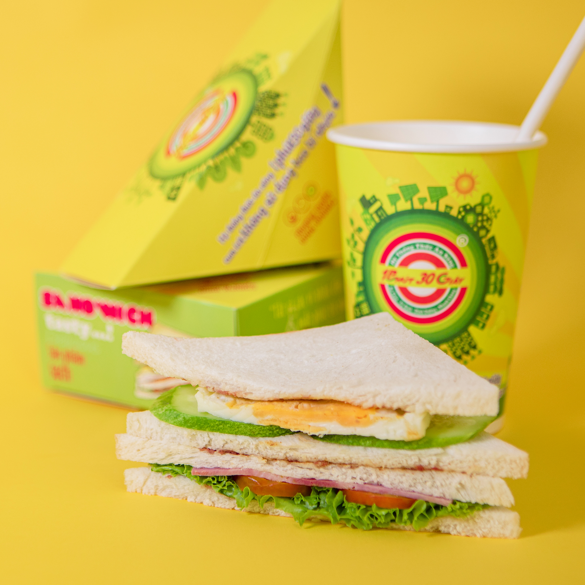  Combo Bánh mì Sandwich + Nước 