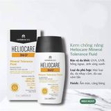  Kem chống nắng Heliocare 360 Mineral Tolerance Fluid SPF 50 PA++++ 50ml 