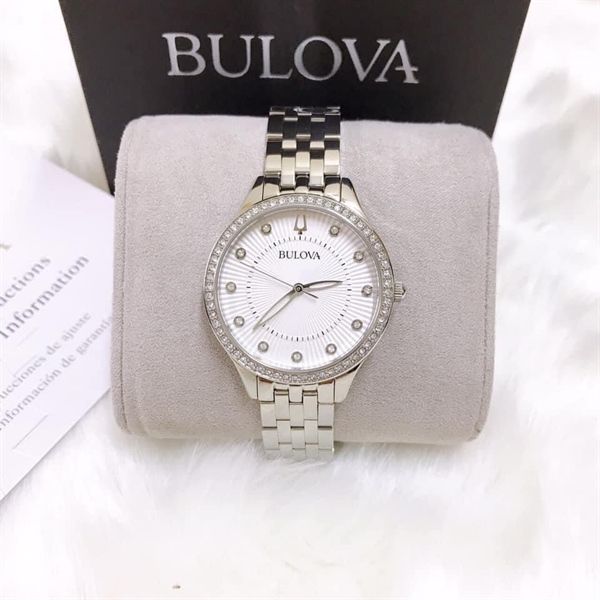  Bulova Women 96L270 Classic 32mm Quartz Watch 