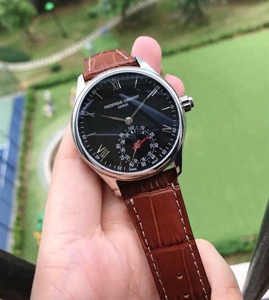  Đồng hồ nam Frederique Constant Horological Smart Watch Black Dial 