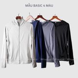 Áo chống nắng nam Basic 1 lớp