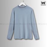 Áo giữ nhiệt nam dài tay lót nỉ - AGN