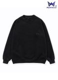Áo sweater nỉ bông nam nữ form rộng, giữ ấm mùa đông