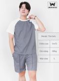 Bộ quần áo nam mùa hè phối màu - AVBT