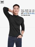 Áo giữ nhiệt nam dài tay lót nỉ - AGN