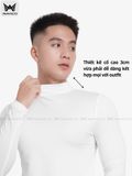 Áo giữ nhiệt nam dài tay lót nỉ - AGN