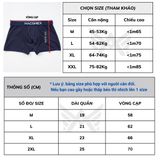 Quần lót nam sịp đùi thun lạnh cạp to HSD