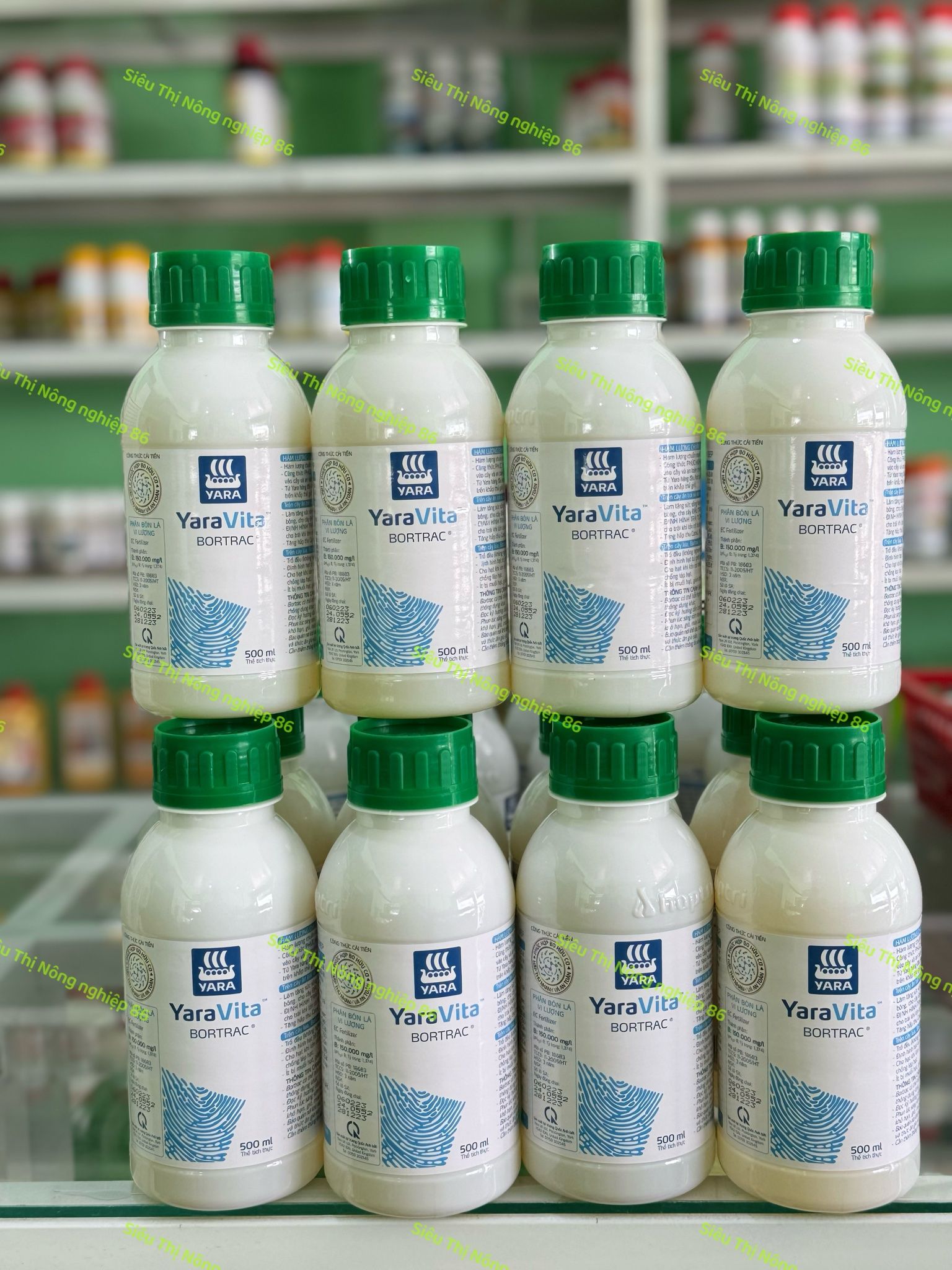 BOTRAC PHÂN BÓN LÁ CHỐNG RỤNG HOA RỤNG TRÁI NON CHO CÂY 500ml - BO 500ML