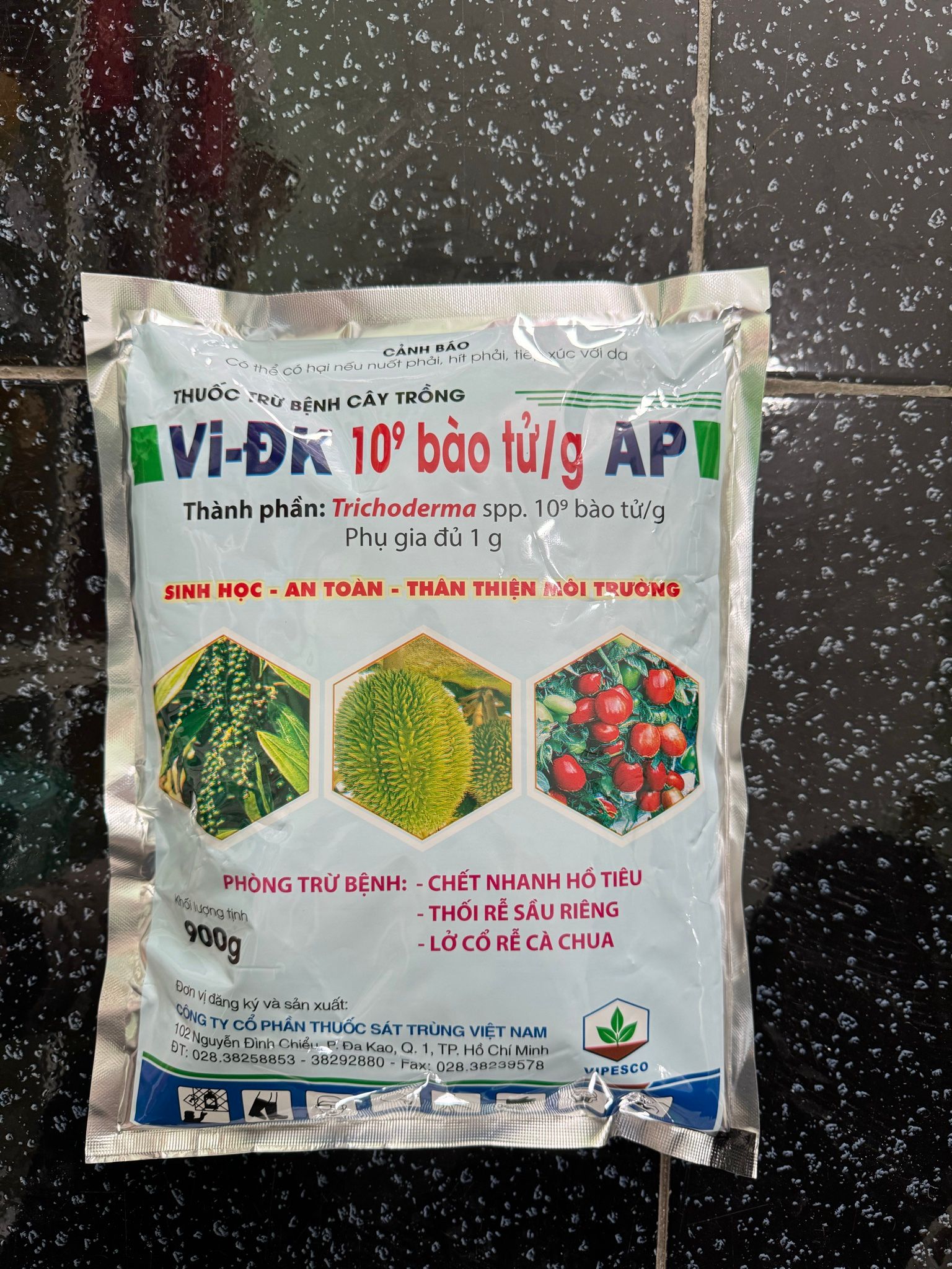 Nấm Đối Kháng TRICHODERMA SP (10^9 bào tử) - ĐẶC TRỊ THỐI RỂ - Lở Cổ rễ
