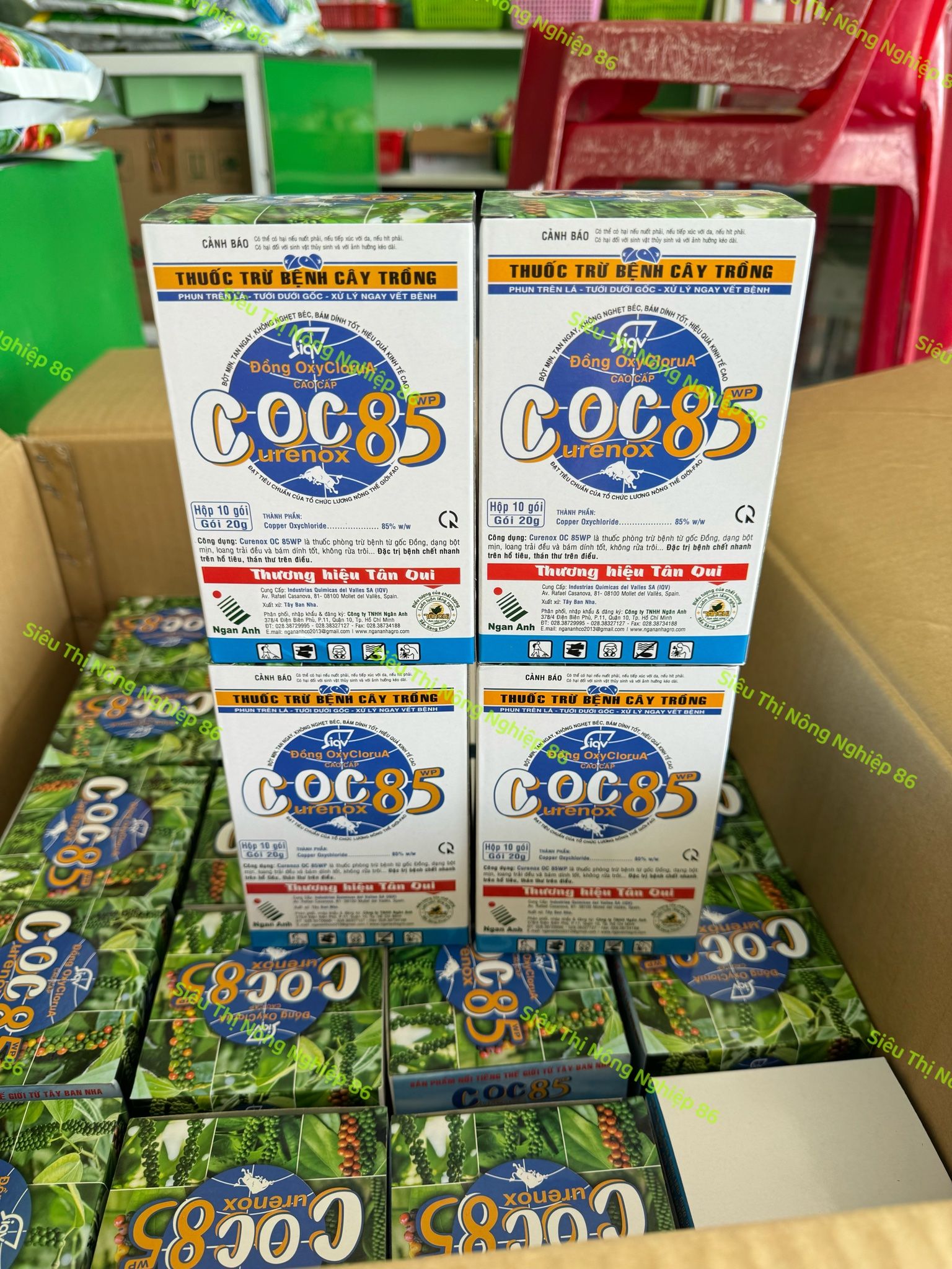 Thuốc trừ bệnh Coc 85wp - COC 85WP - Thuốc Trừ Nấm, Vi Khuẩn