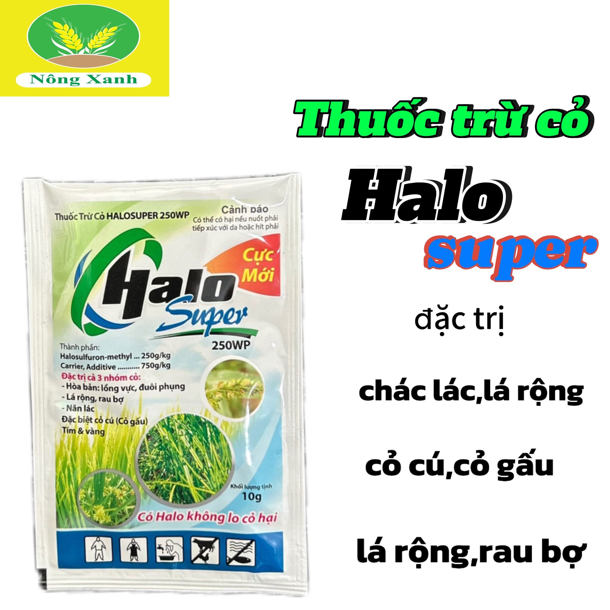 Thuốc trừ cỏ Halo super 250wp (gói 10g)