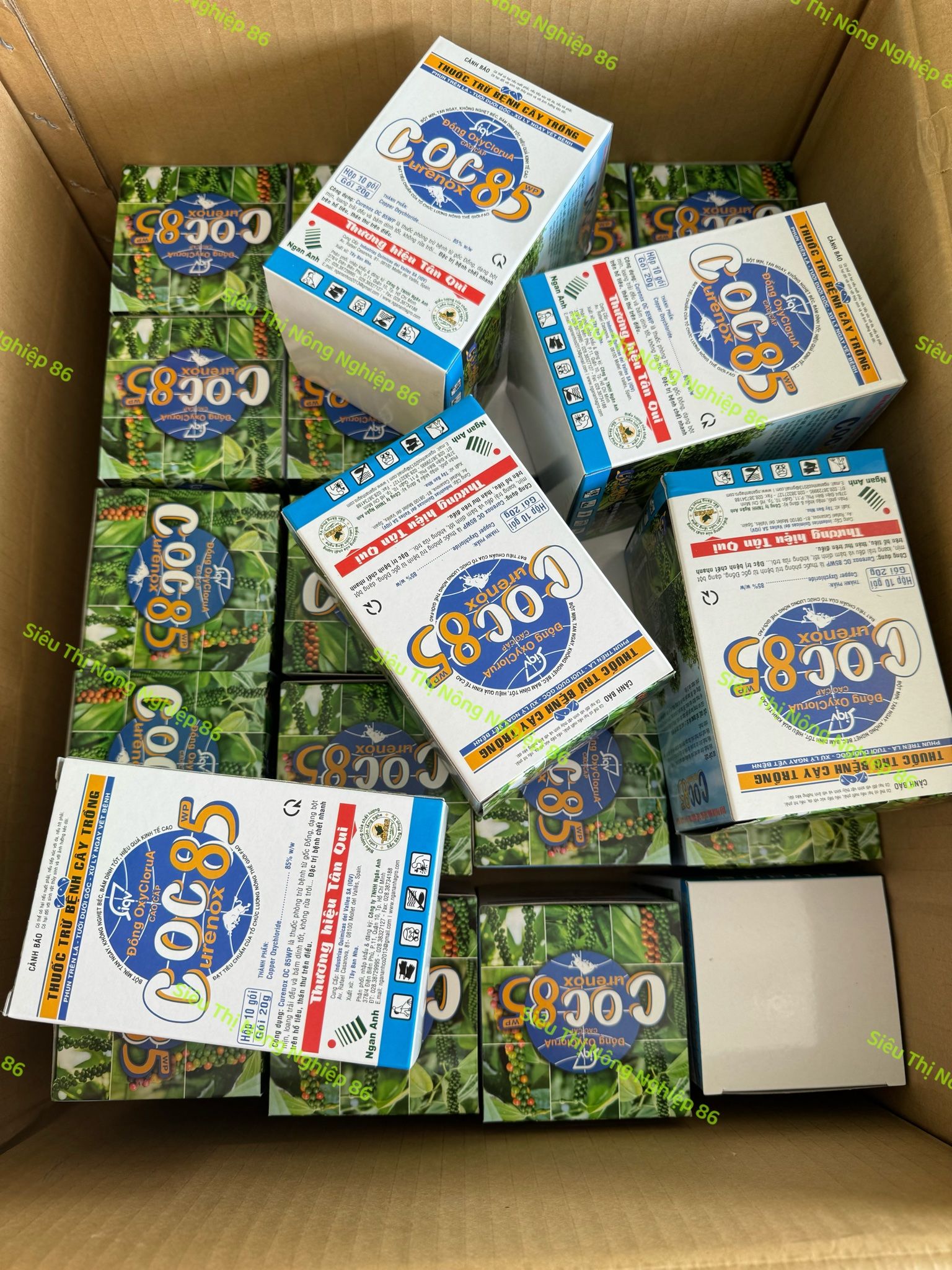 Thuốc trừ bệnh Coc 85wp - COC 85WP - Thuốc Trừ Nấm, Vi Khuẩn